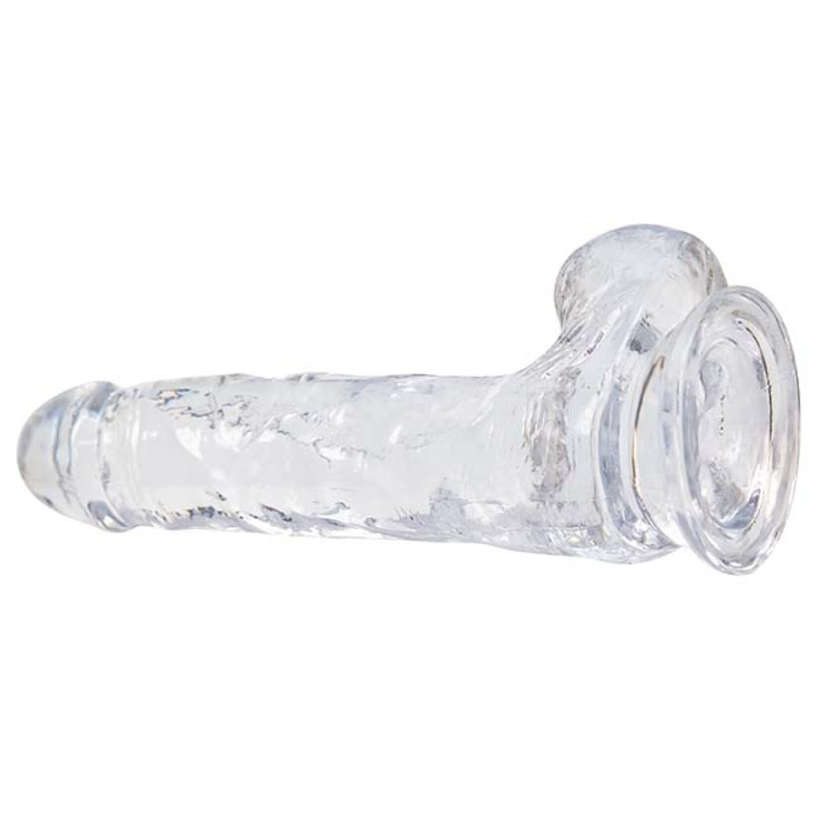 Addiction Crystal Addiction 8" Dildo with Balls