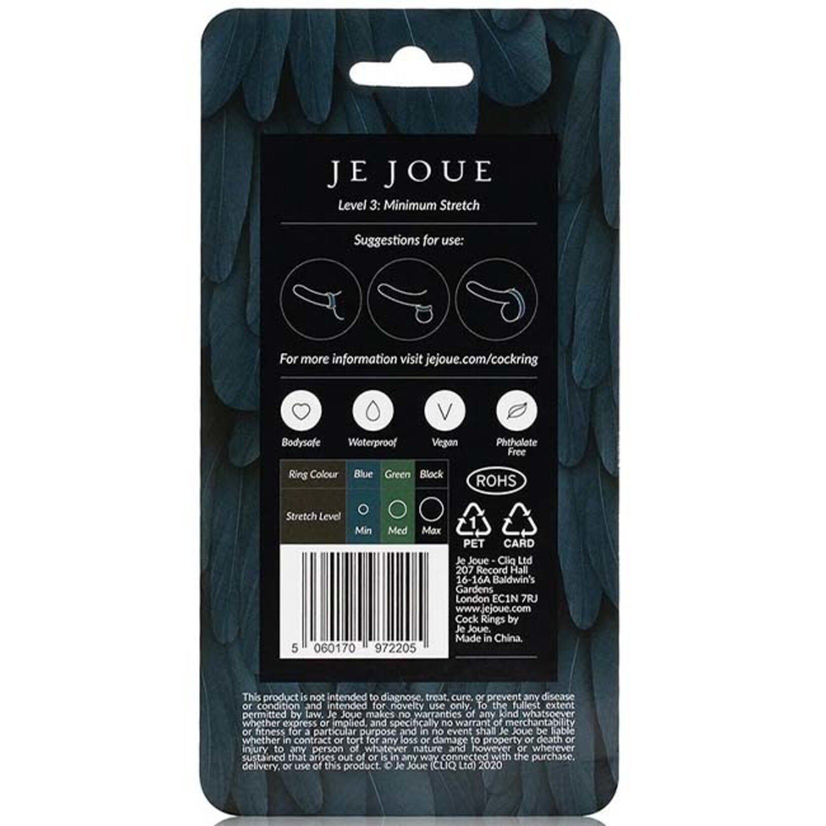 Silicone Cock Ring Trio - All 3 Stretch Levels – Je Joue EU