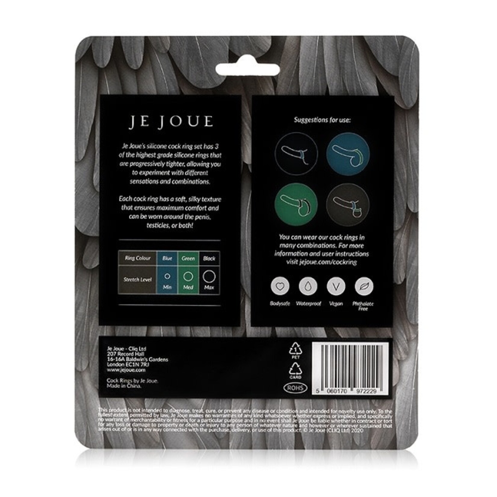 Je Joue Je Joue Silicone Cock Ring Set