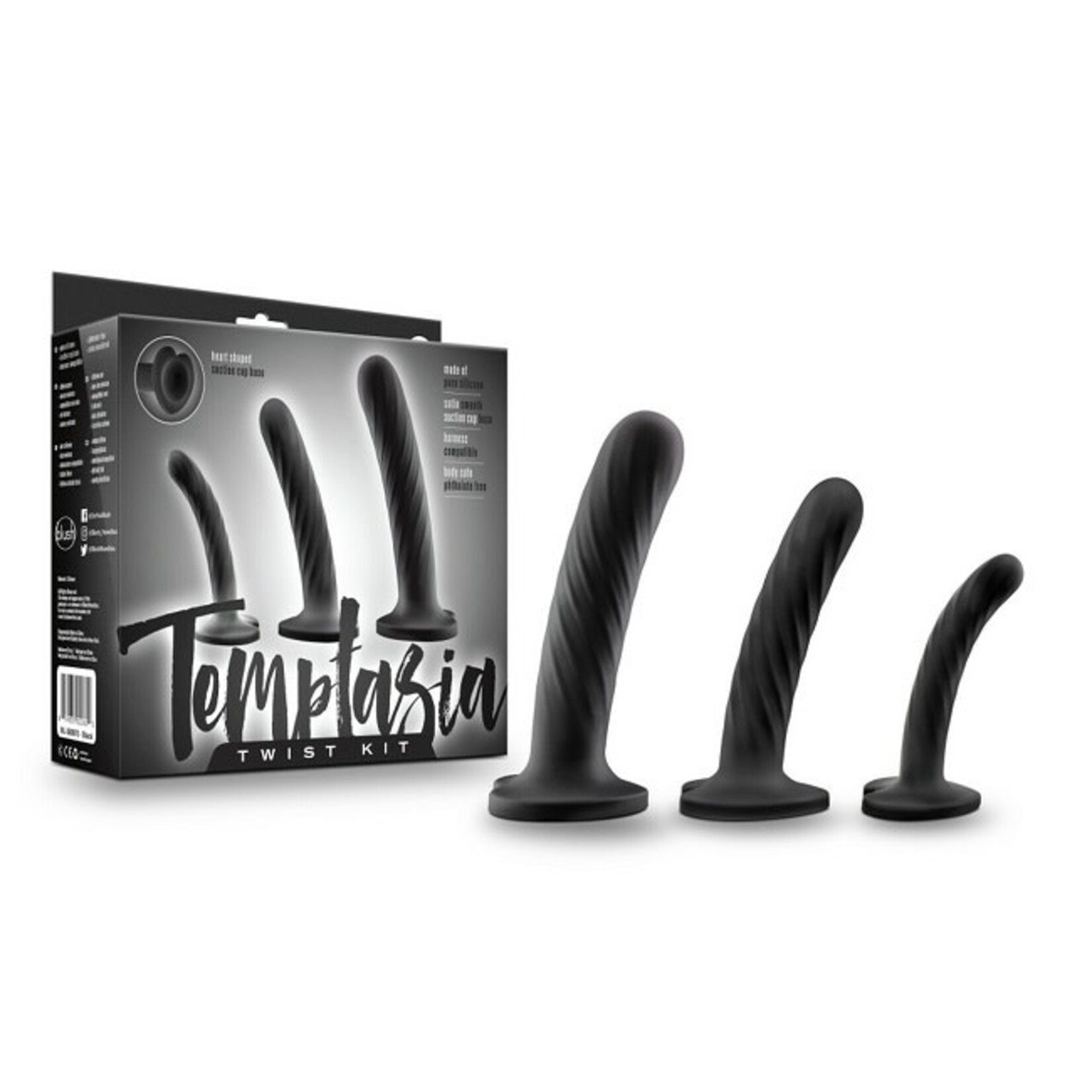 Blush Novelties Temptasia - Twist Kit - Black