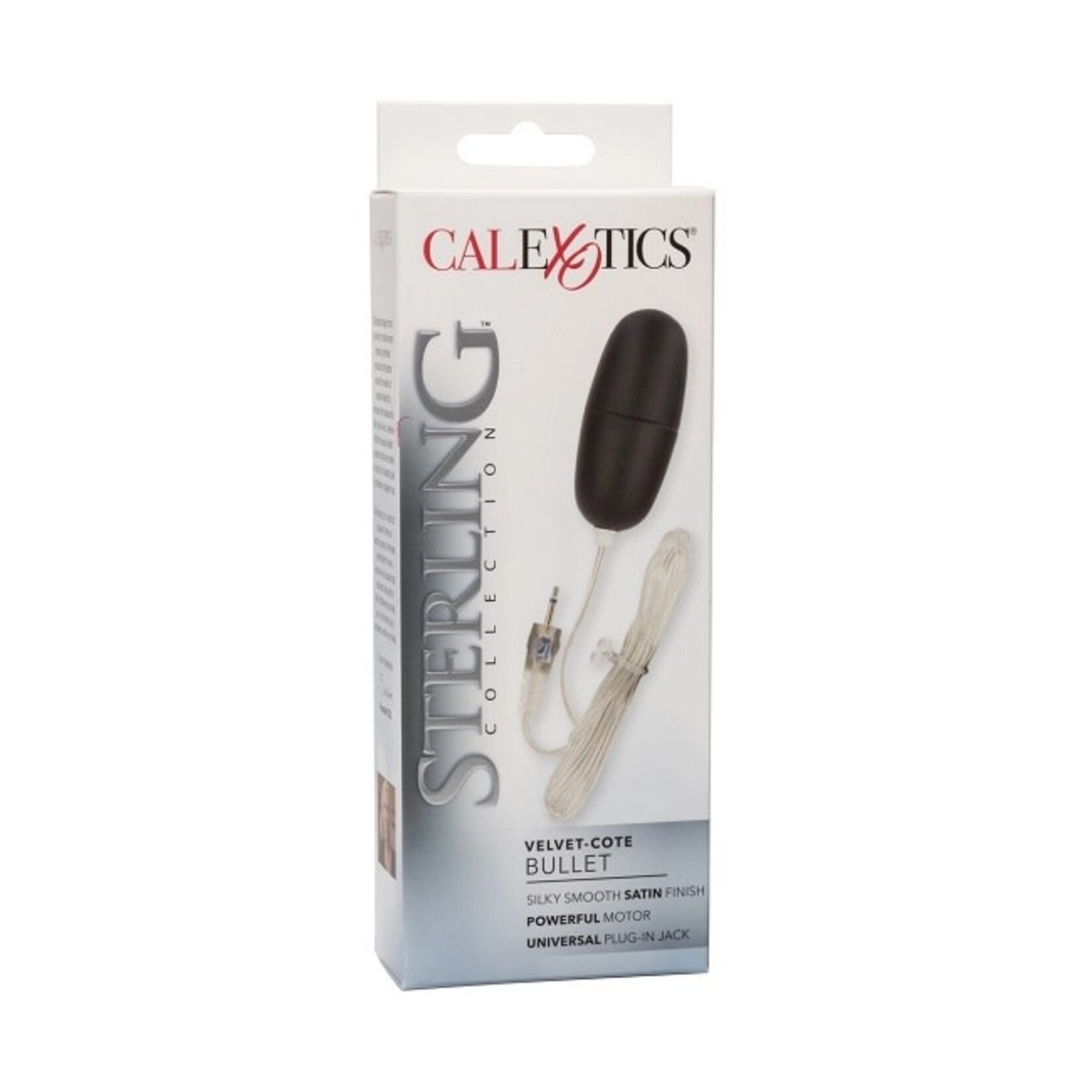 CalExotics Sterling Collection -  Standard Velvet-Cote Bullet