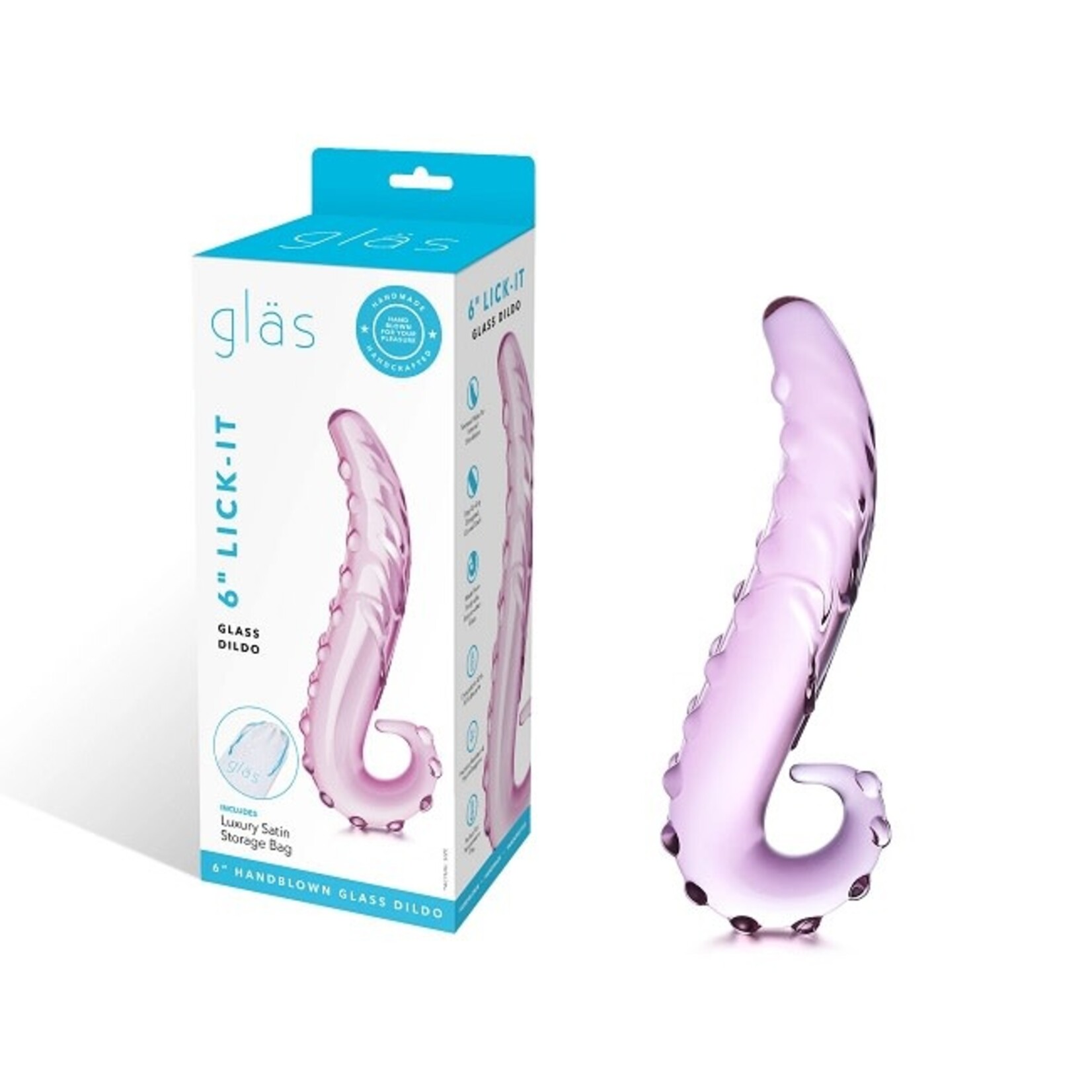 Gläs Gläs 6" Lick it Glass Dildo
