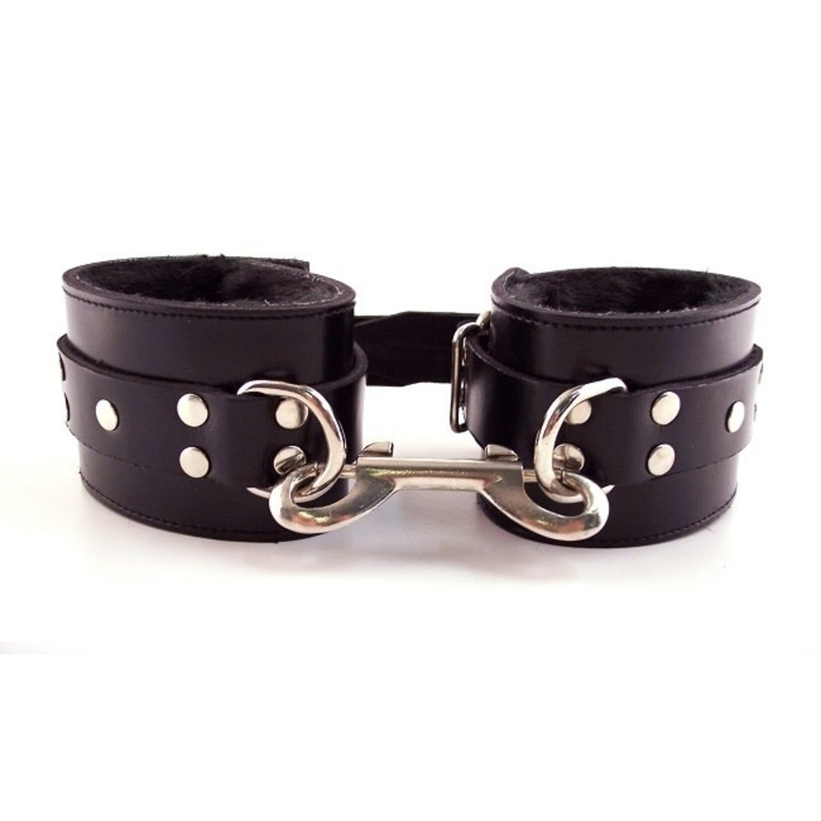 Rouge Rouge Leather and Fur Ankle Cuffs