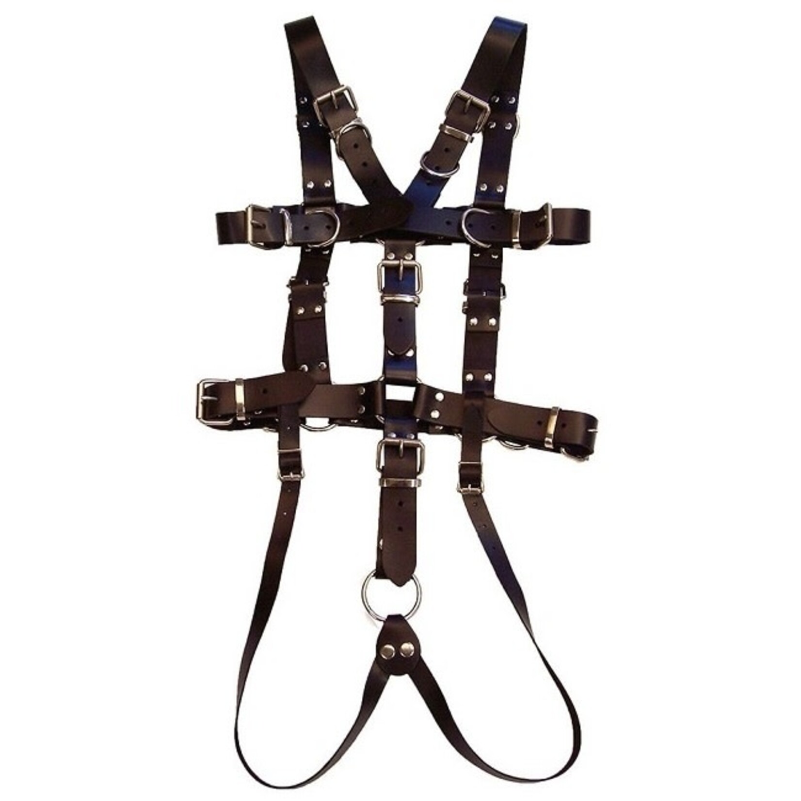 Rouge Rouge Full Slave Leather Harness