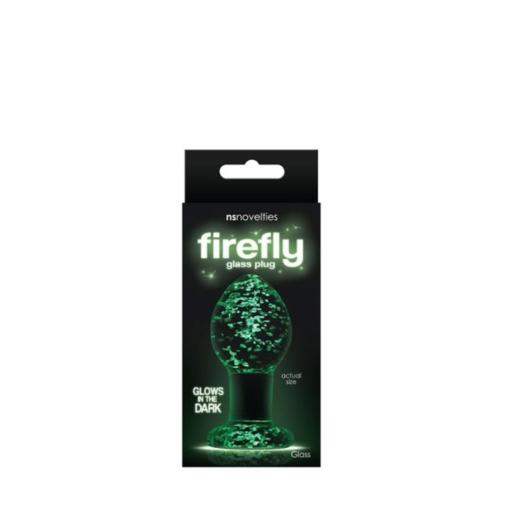 NS Novelties Firefly Glass - Plug - Medium