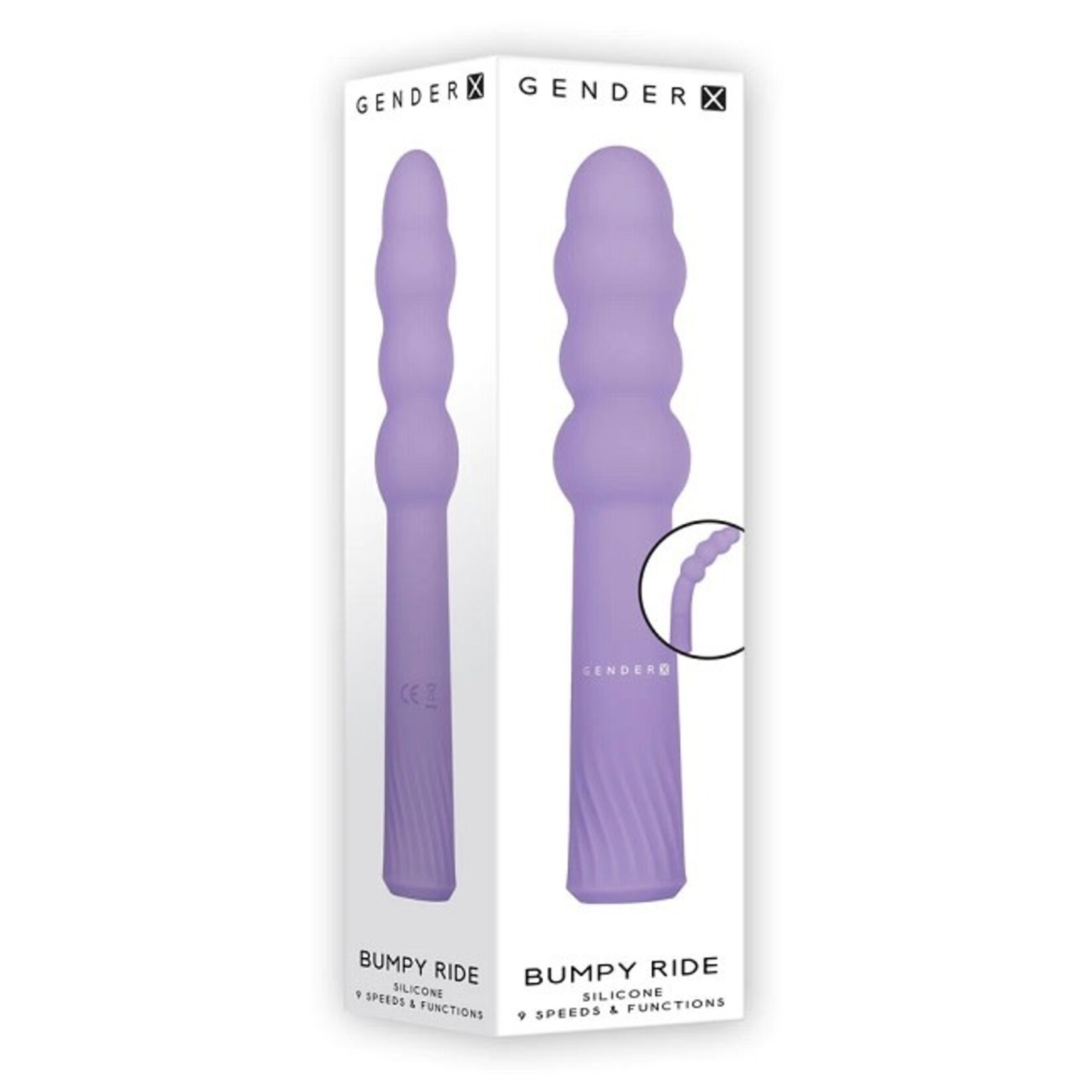 Gender X Bumpy Ride Rechargeable Silicone Vibrator
