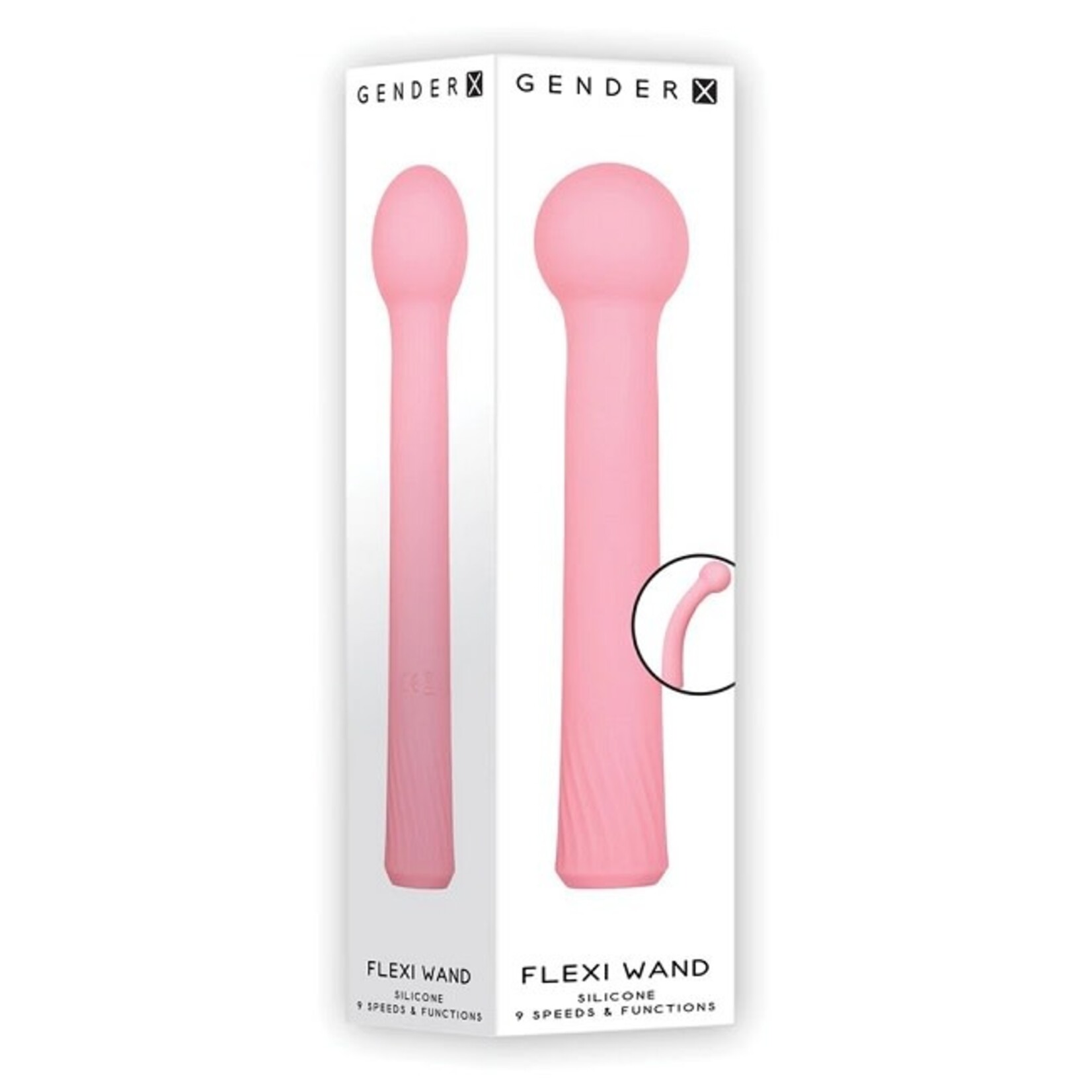 Gender X Flexi Wand Rechargeable Silicone Vibrator