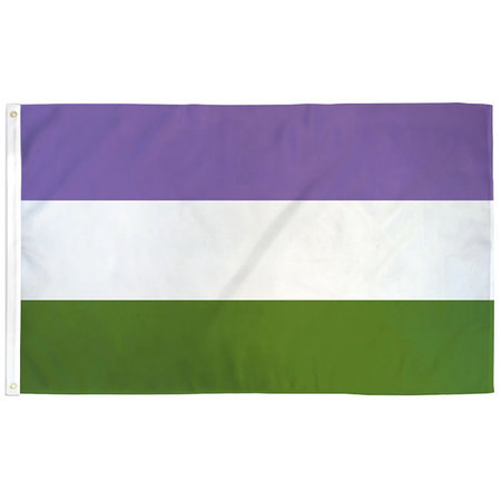 Gender Queer Pride Flag 3ft x 5ft