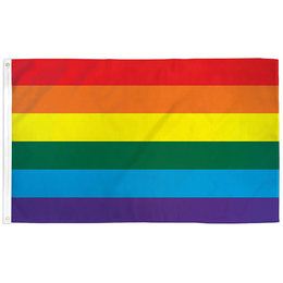 Rainbow Pride Flag 3ft x 5ft