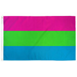 Polysexual Pride Flag 3ft x 5ft