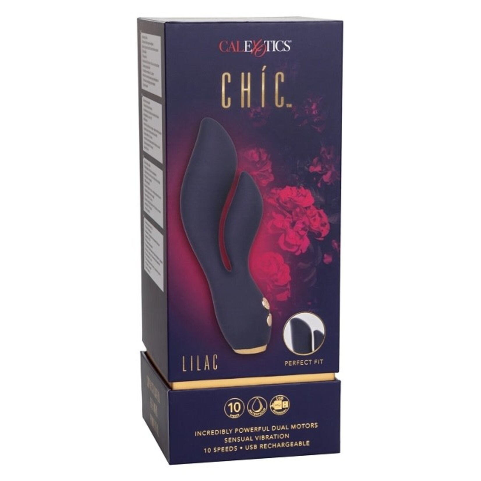 CalExotics Chíc Lilac Rechargeable Dual Stimulator