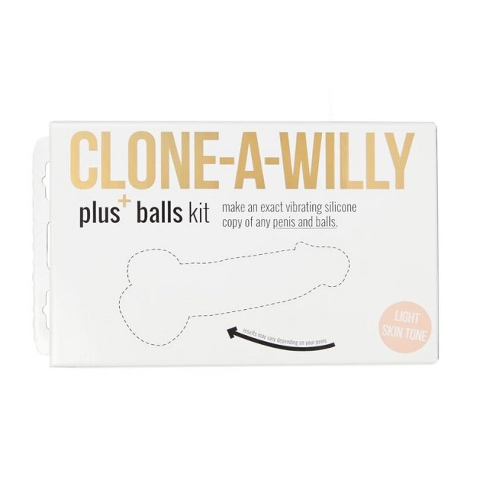 Clone-A-Willy Clone-A-Willy Plus+ Balls Kit - Light Skin Tone