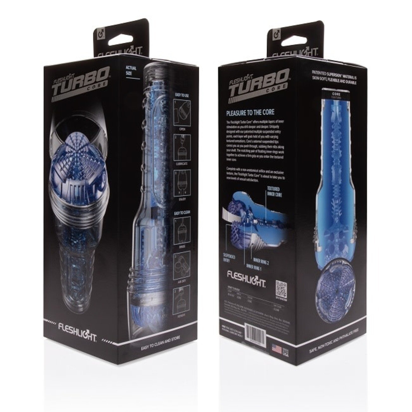 Fleshlight Fleshlight Turbo Core - Blue Ice