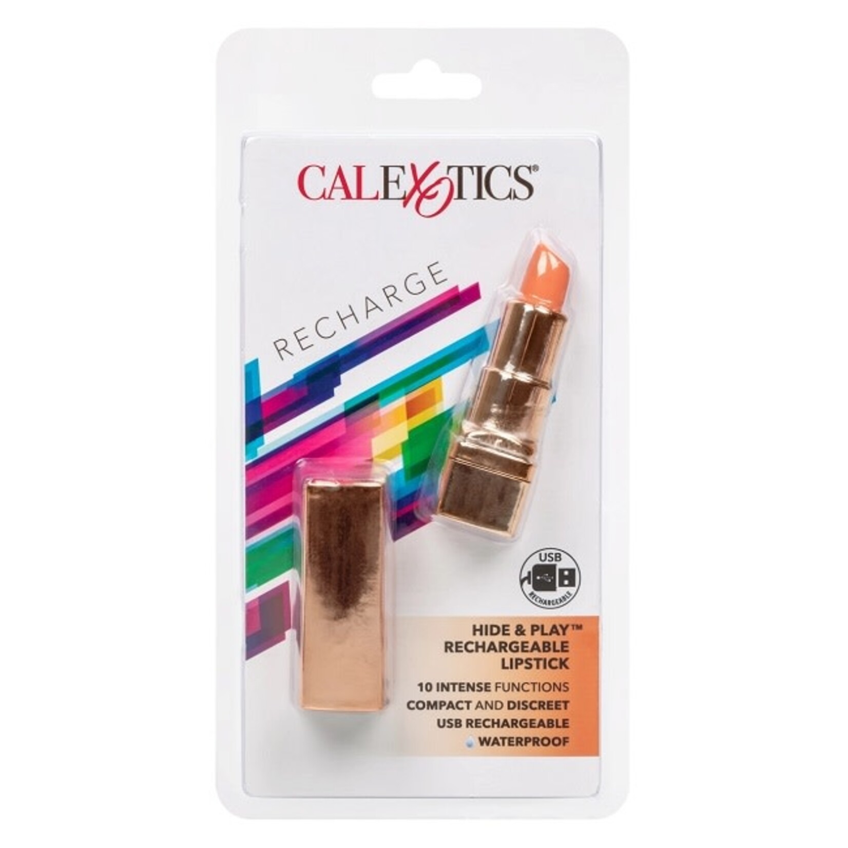 CalExotics Hide & Play Rechargeable Lipstick
