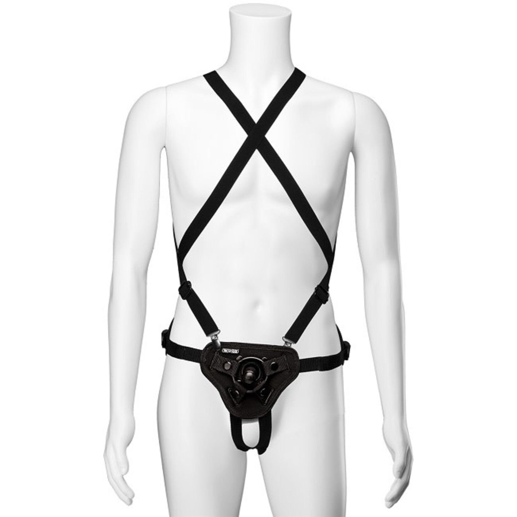 Doc Johnson Vac-U-Lock Suspender Harness with Plug