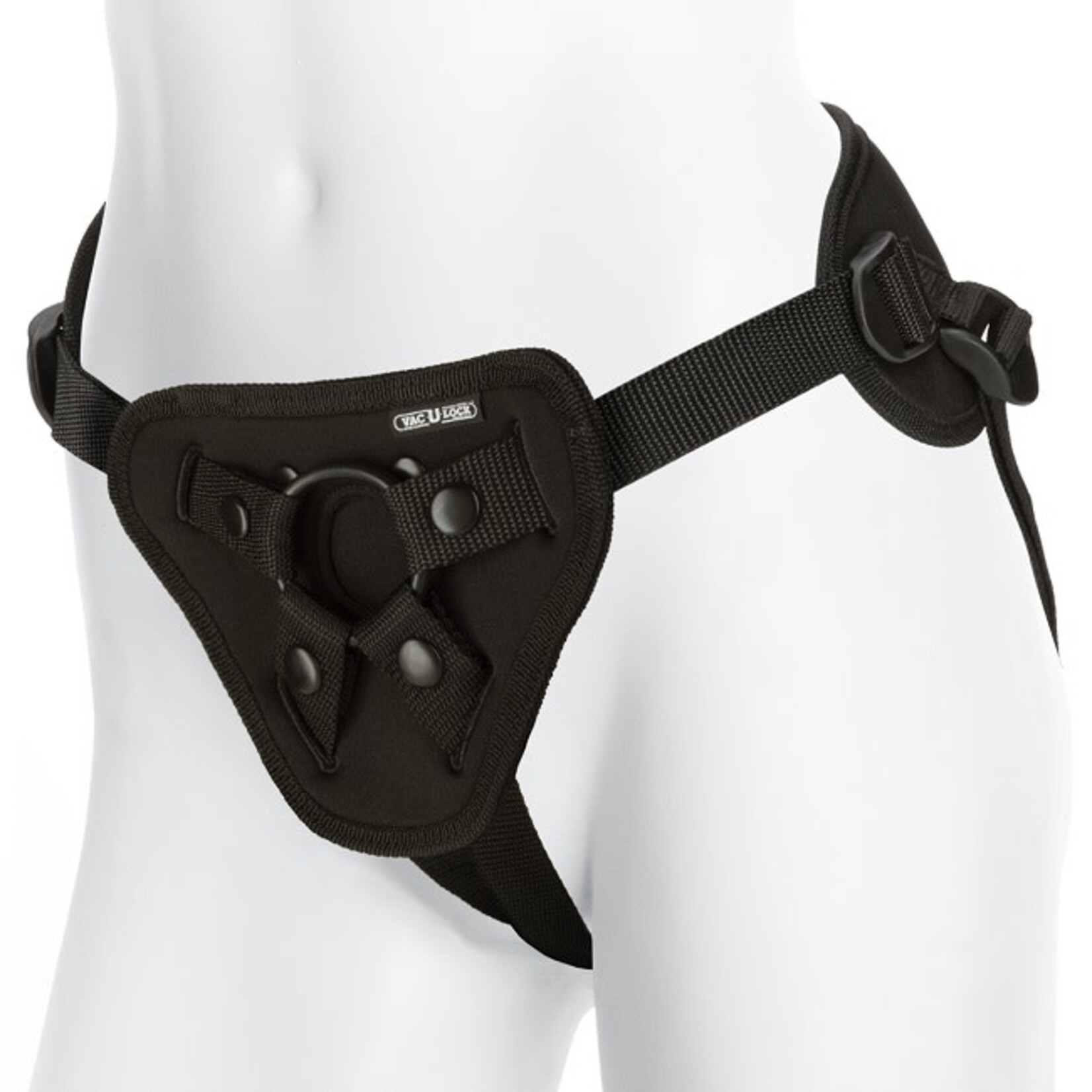 Doc Johnson Vac-U-Lock Suspender Harness with Plug