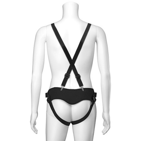 Doc Johnson Vac-U-Lock Chest and Suspender Harness with Plug