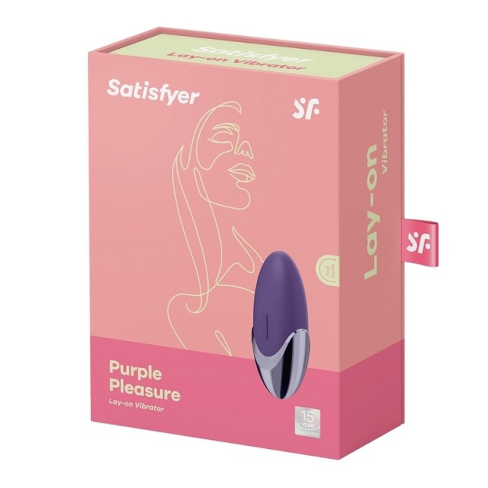 Satisfyer Satisfyer Purple Pleasure Lay-On Vibrator