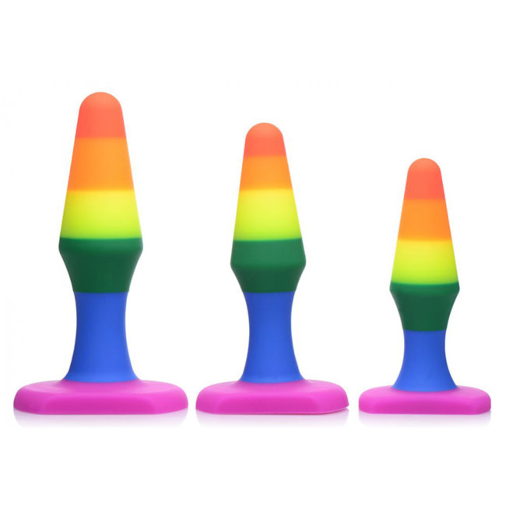 Frisky Frisky Rainbow Ready Silicone Anal Trainer Set