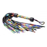 Rainbow Leather Flogger