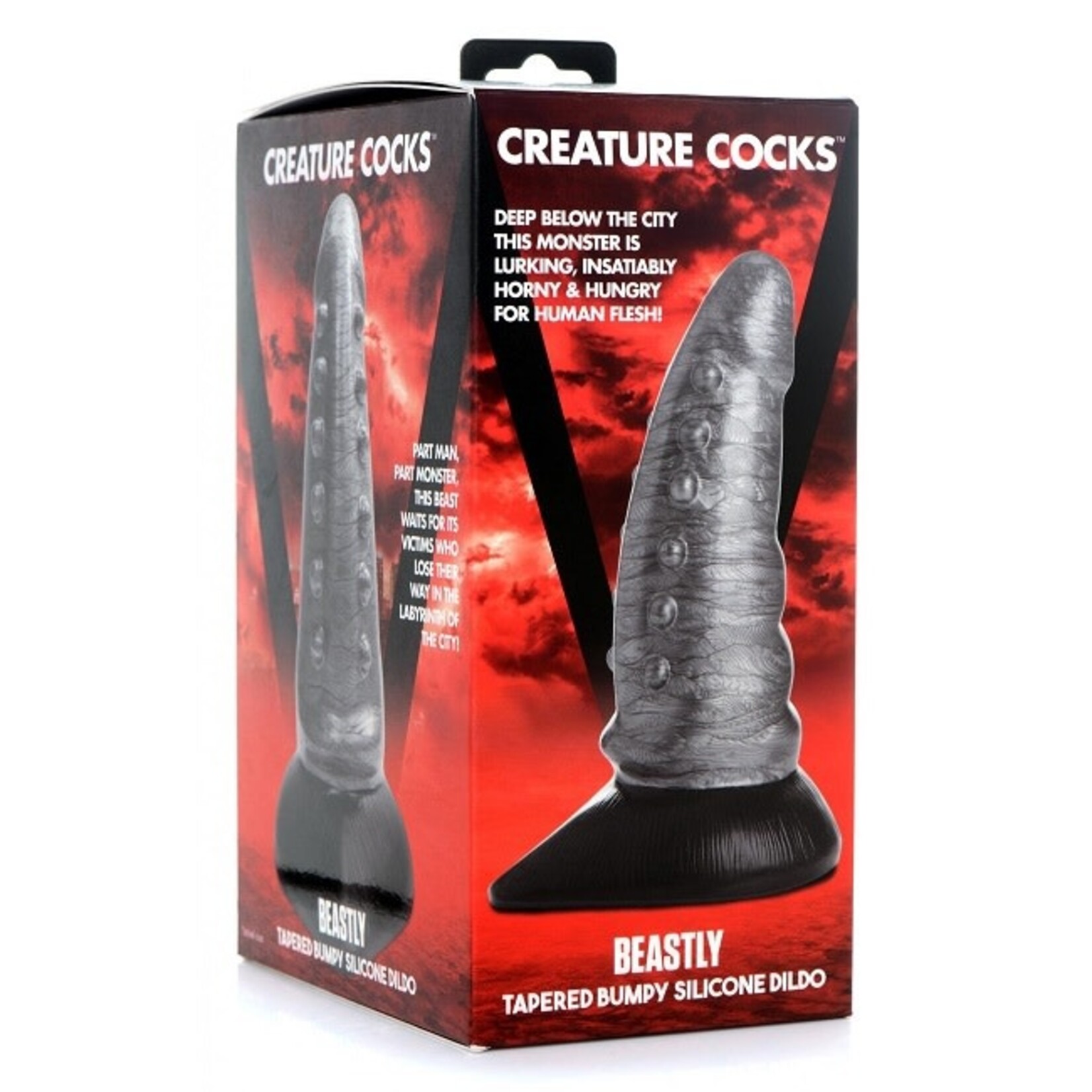 Creature Cocks Creature Cocks Beastly Tapered Bumpy Silicone Dildo