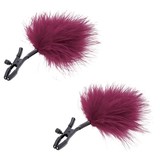Sportsheets Sex & Mischief Enchanted Feather Nipple Clamps