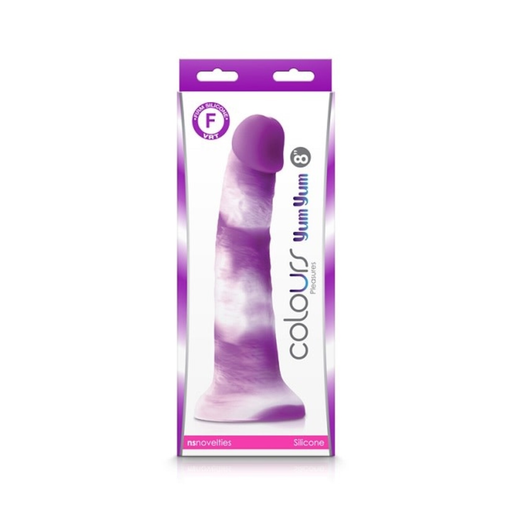 NS Novelties Colours Pleasures Yum Yum 8" Dildo