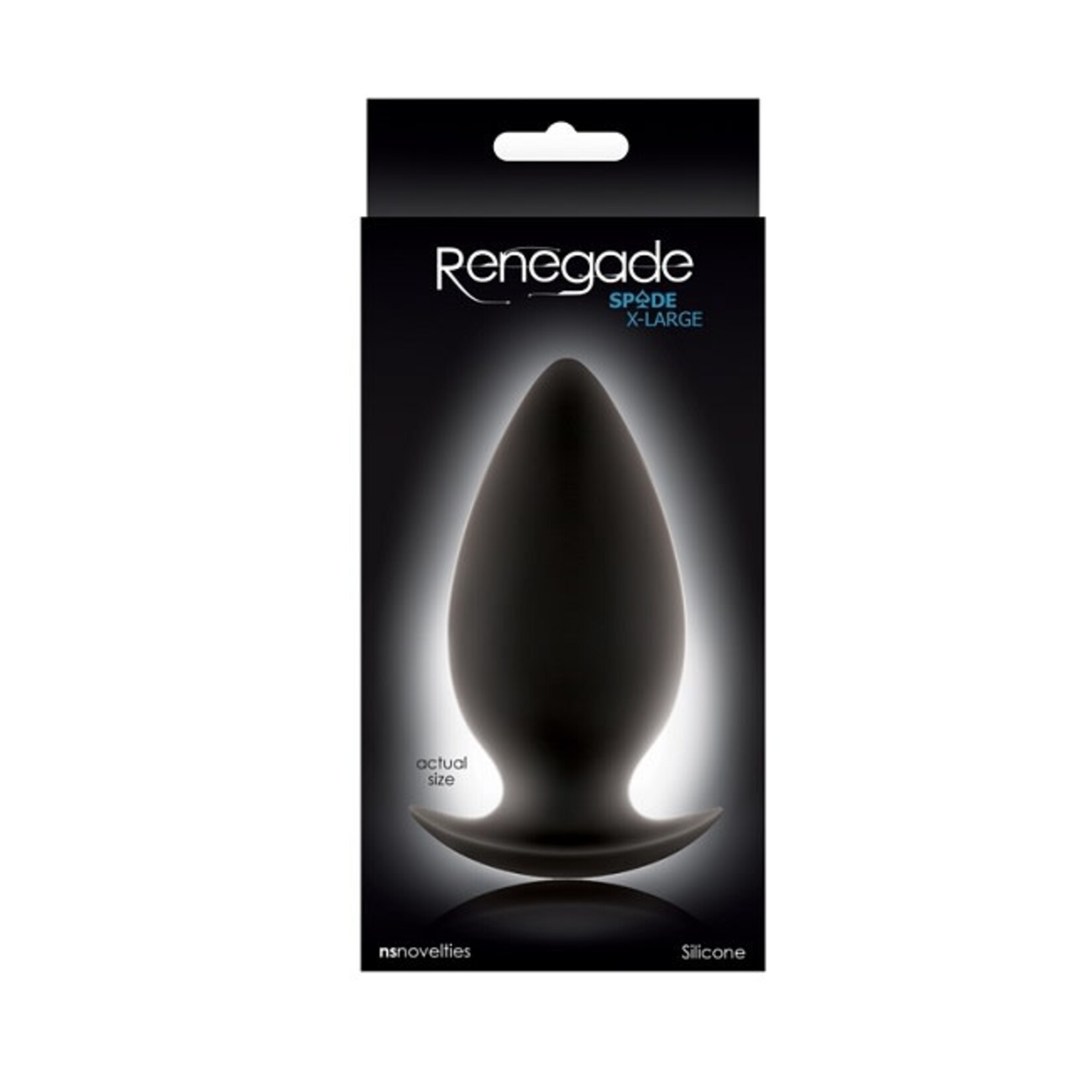 NS Novelties Renegade - Spades - X-Large - Black