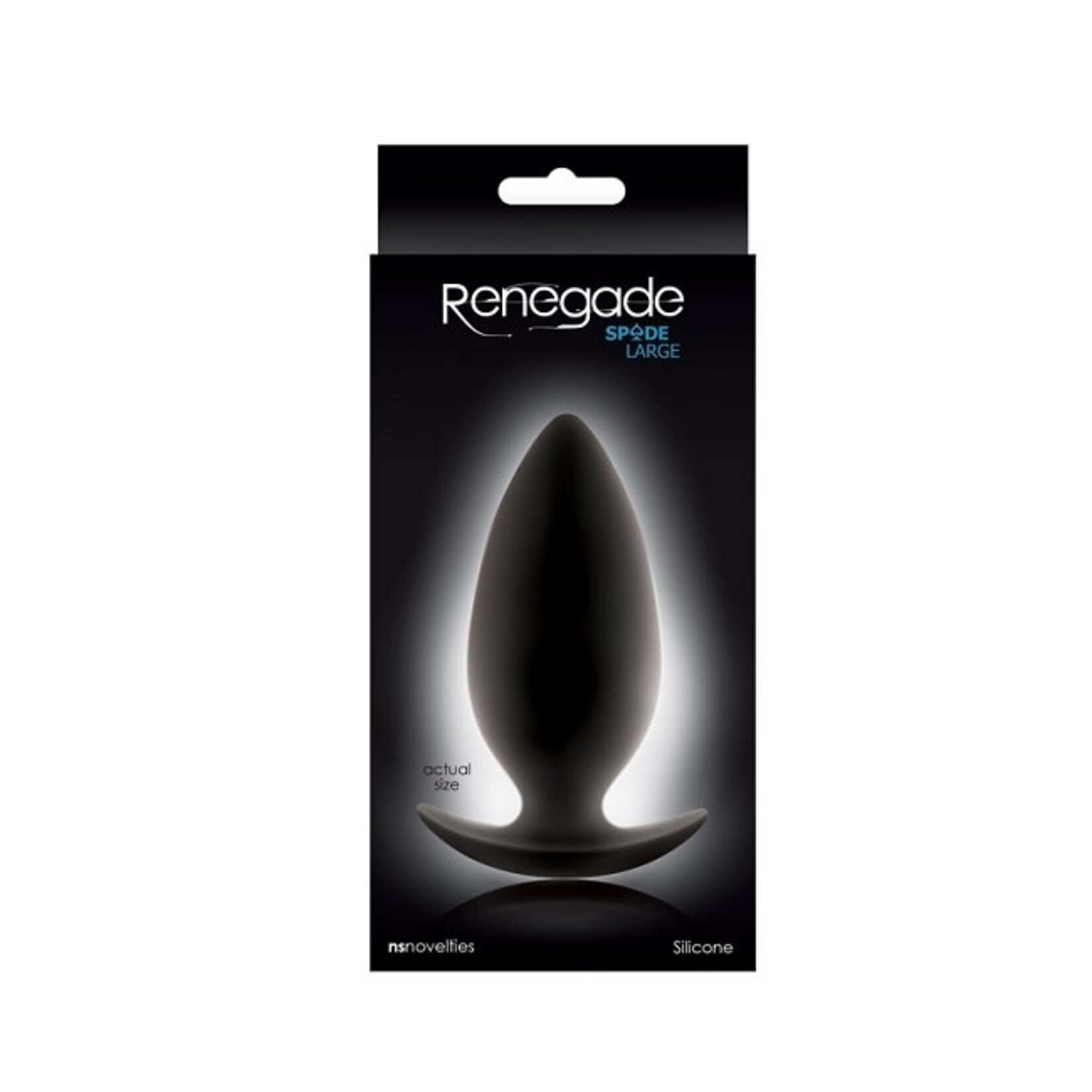 NS Novelties Renegade - Spades - Large - Black