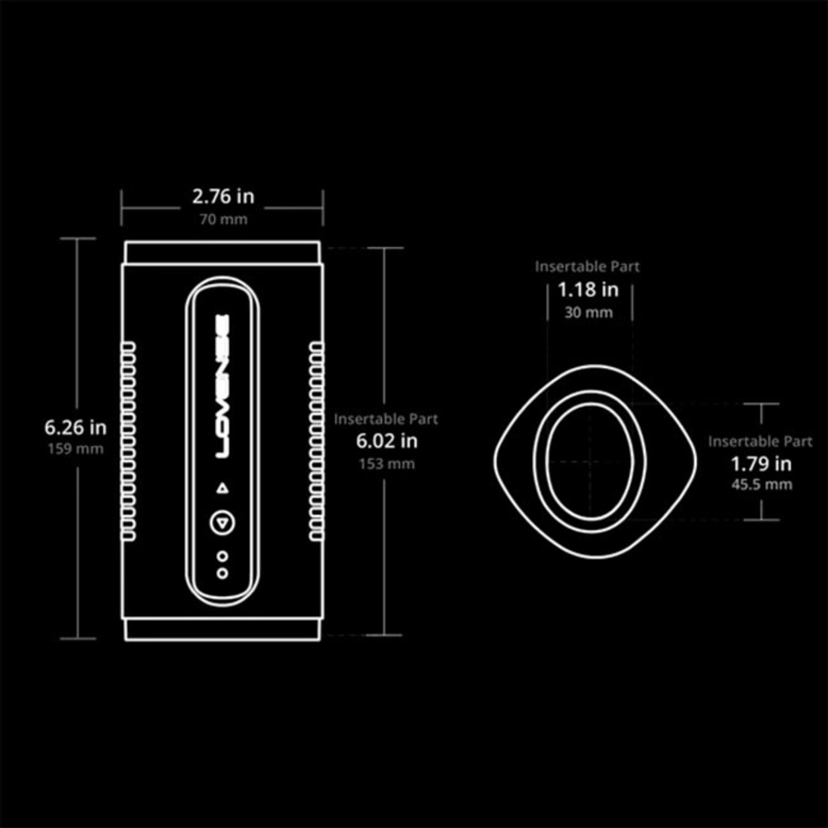 Lovense Lovense Calor Bluetooth Depth Controlled Masturbator