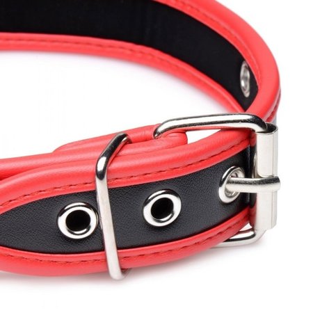Master Series Master Series Scarlet Pet Red Collar with O-Ring