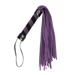 BMS Factory Punishment Purple Suede Bondage Whip