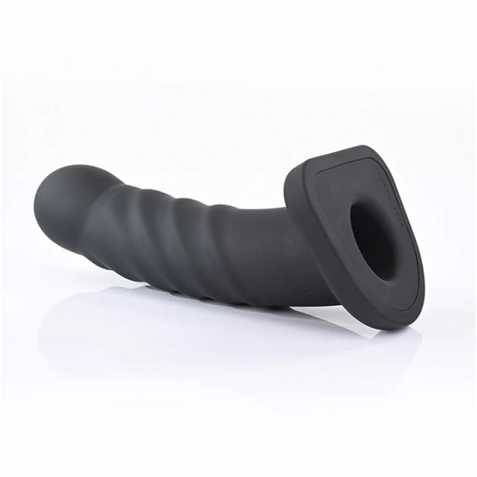 Sportsheets Sportsheets Nexus Collection Banx 8" Ribbed Hollow Silicone Dildo