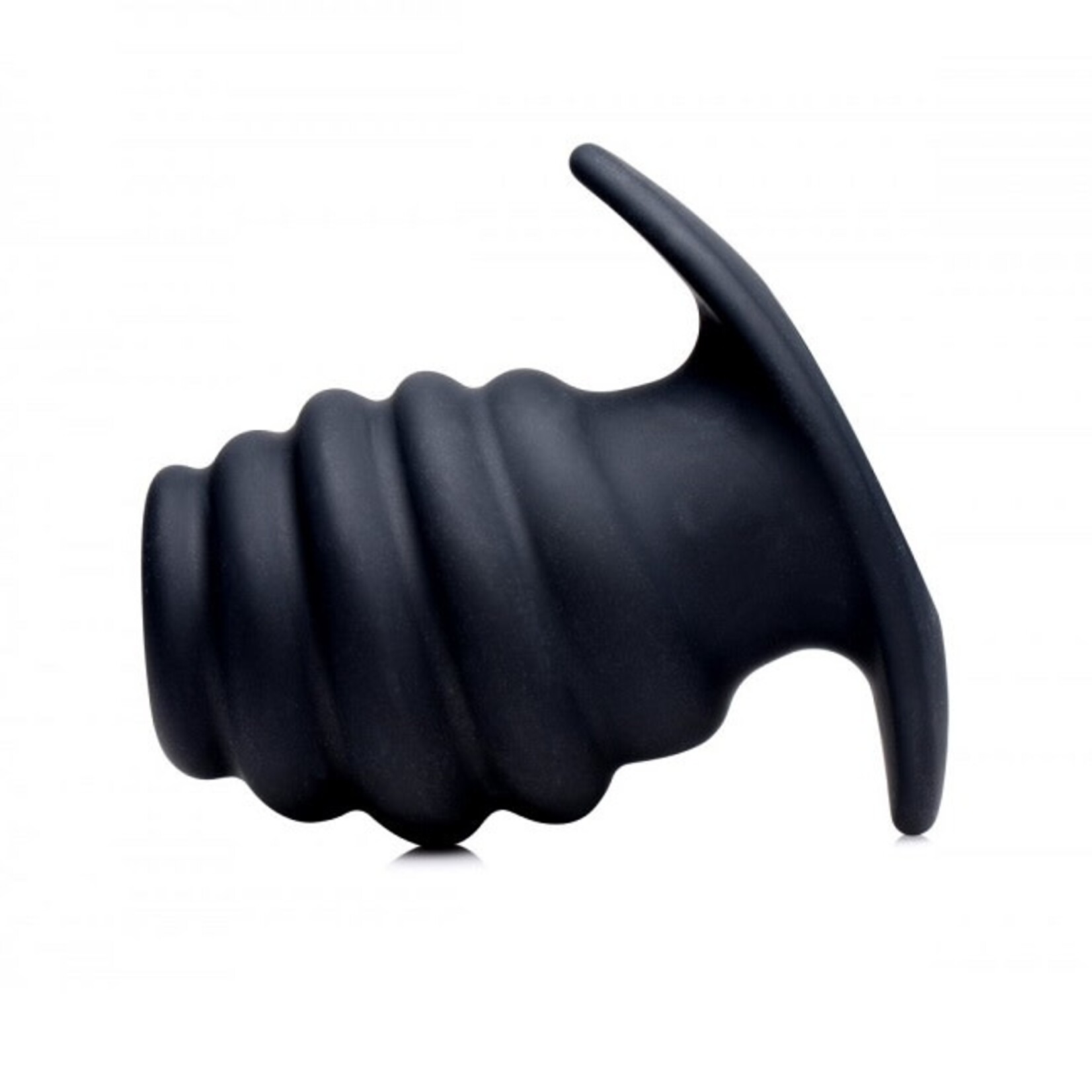 Master Series Master Series Hive Ass Tunnel Silicone Ribbed Hollow Anal Plug - Medium
