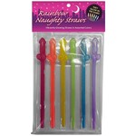 Kheper Games Rainbow Glow-in-the-Dark Naughty Straws