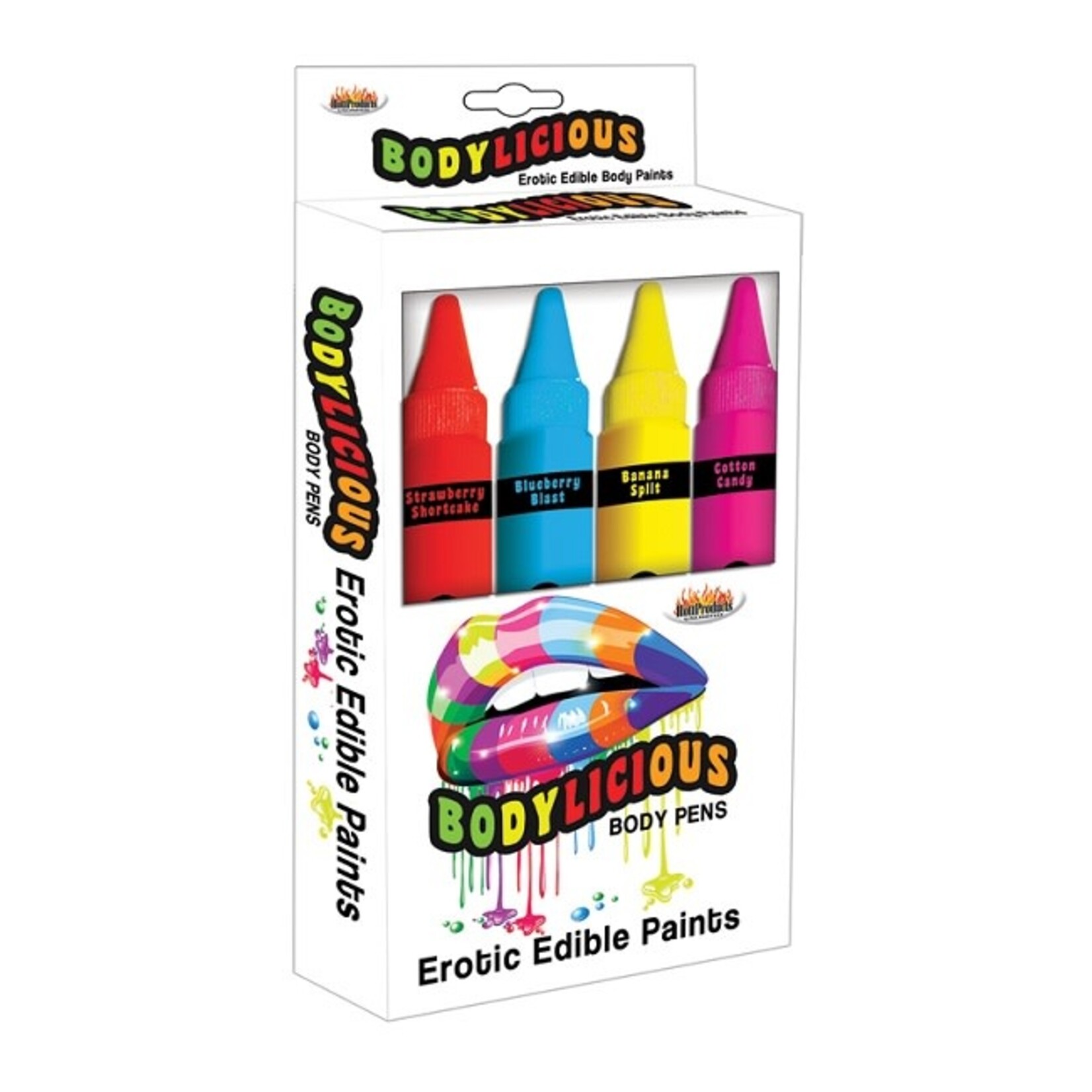 Hott Products Bodylicious Body Pens Erotic Edible Paints