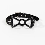 Rubber Coated Spider Gag with Leather Strap