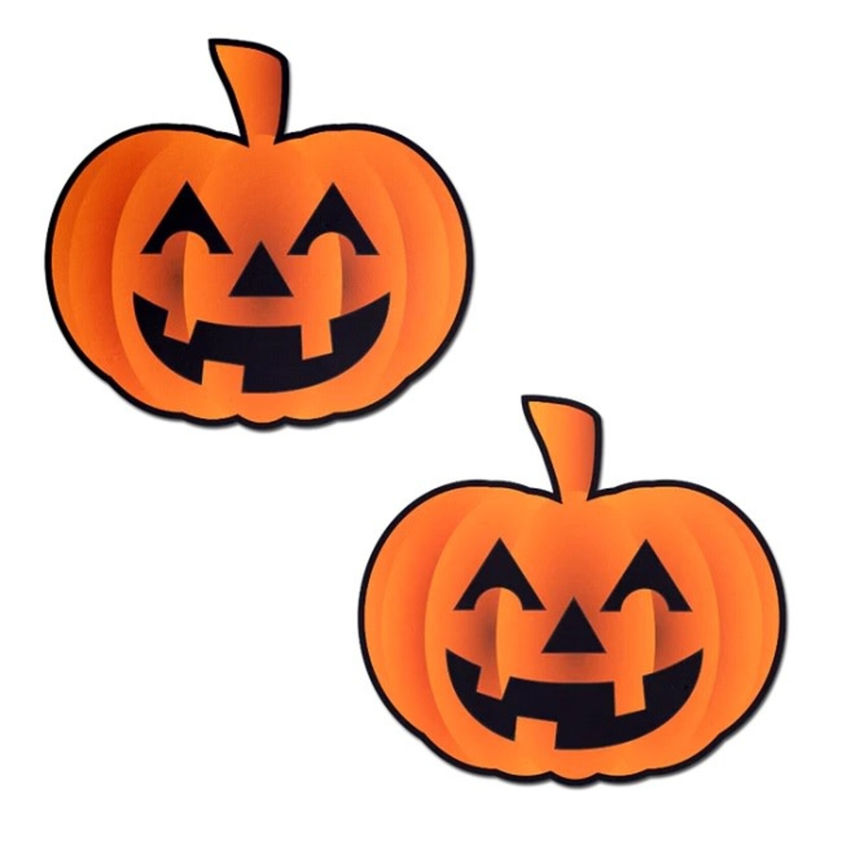 Pastease Pastease Spooky Halloween Jack O' Lantern Nipple Pasties