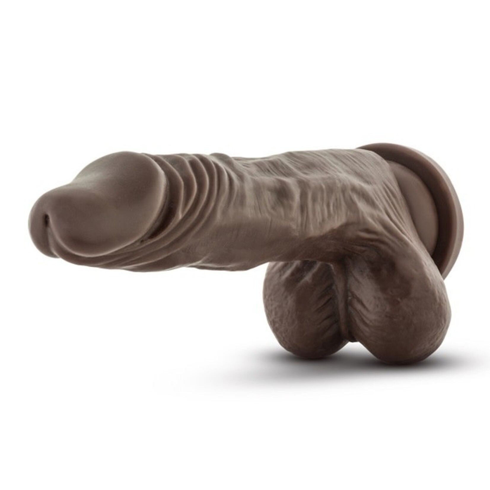 Blush Novelties Dr. Skin Realistic Cock Stud Muffin Chocolate