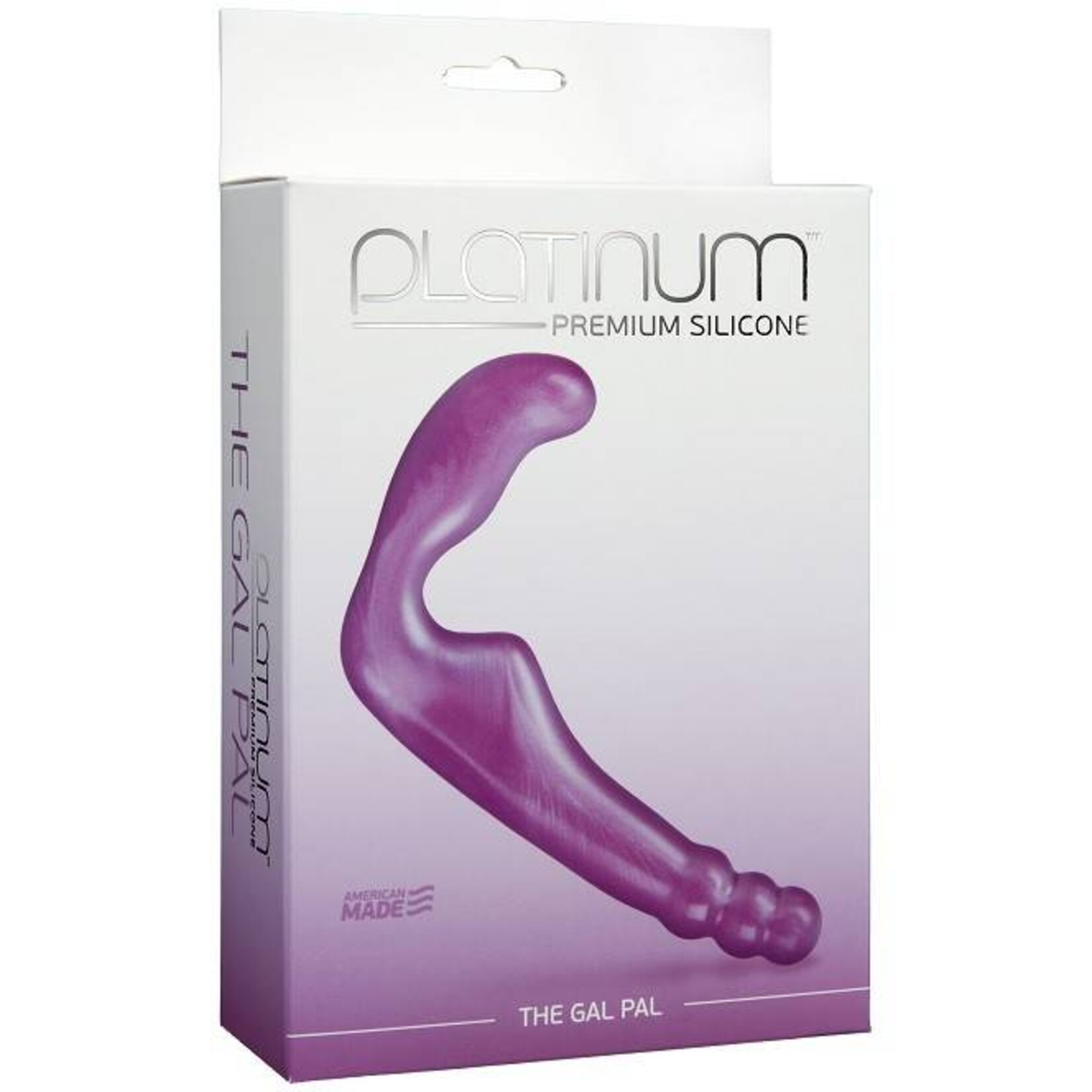 Doc Johnson Platinum Premium Silicone - The Gal Pal