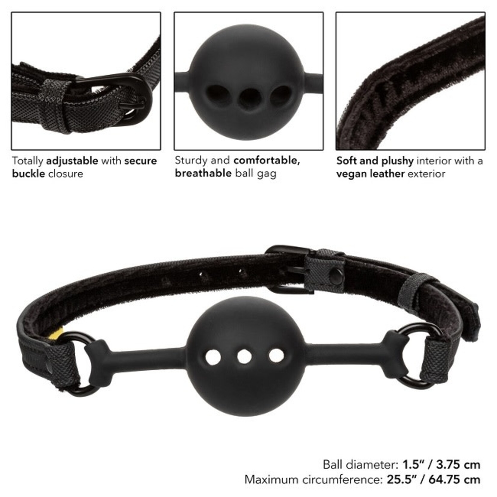 CalExotics Boundless™ Breathable Ball Gag