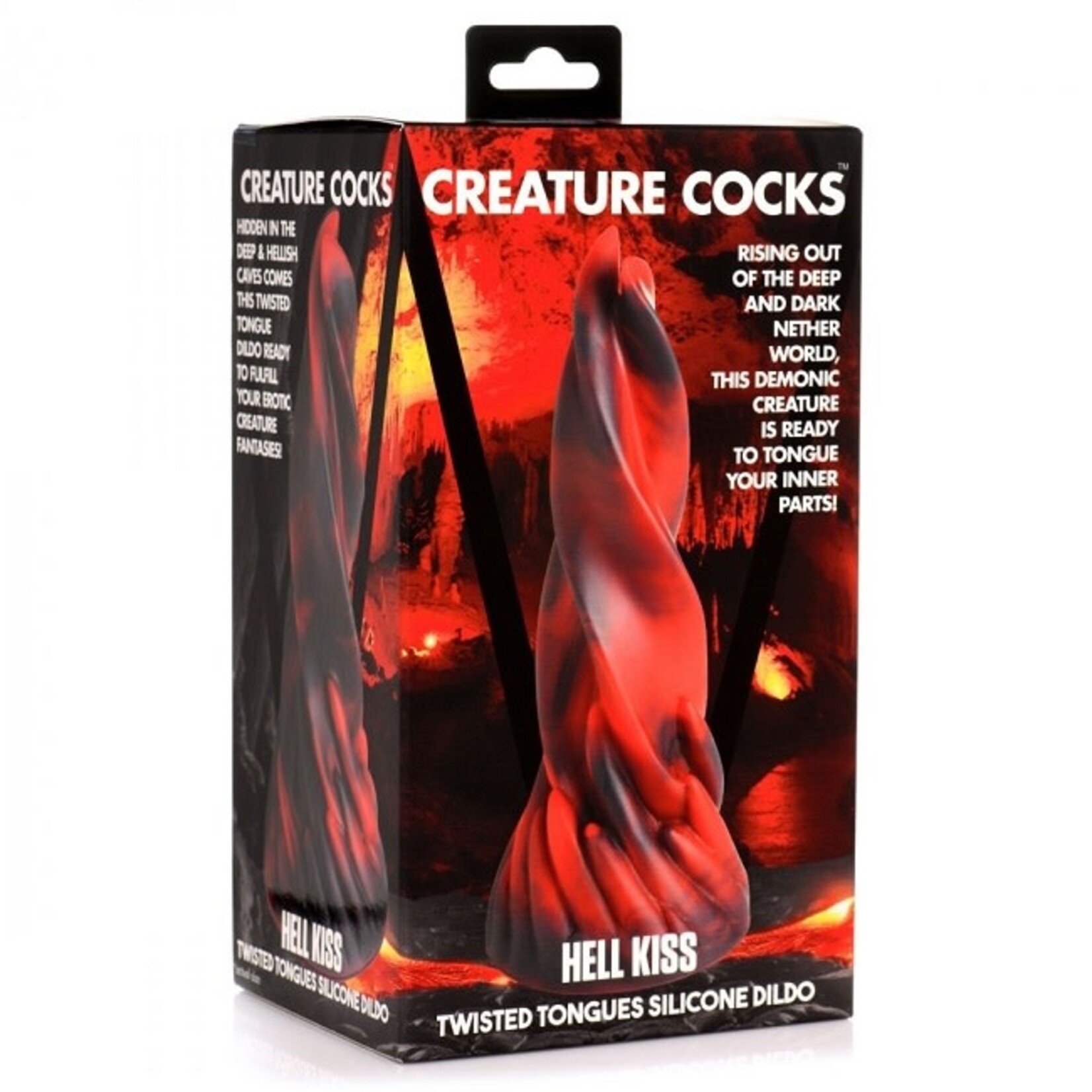 Creature Cocks Creature Cocks Hell Kiss Twisted Tongues Silicone Dildo