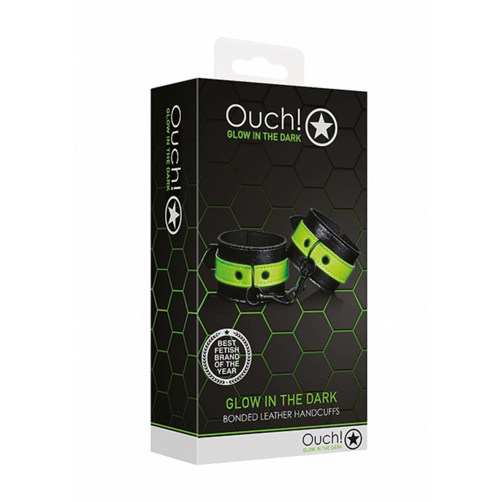 Shots America Ouch! Glow in the Dark Handcuffs