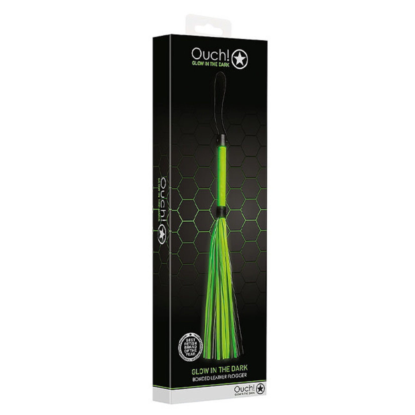 Shots America Ouch! Glow in the Dark Flogger