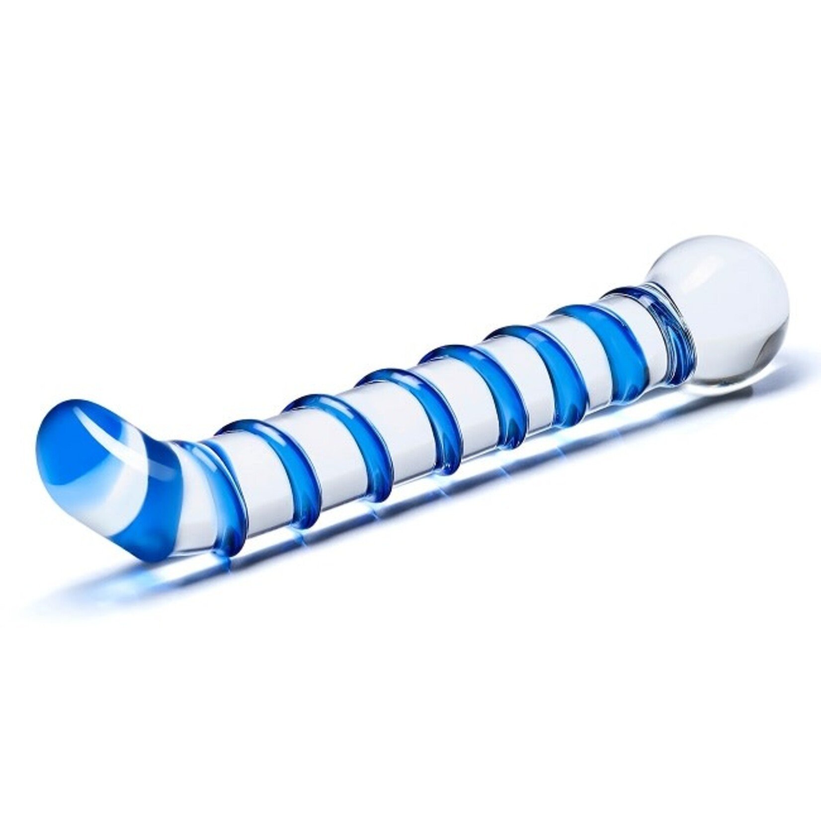 Gläs Gläs 6.5" Mr. Swirly G-Spot Glass Dildo