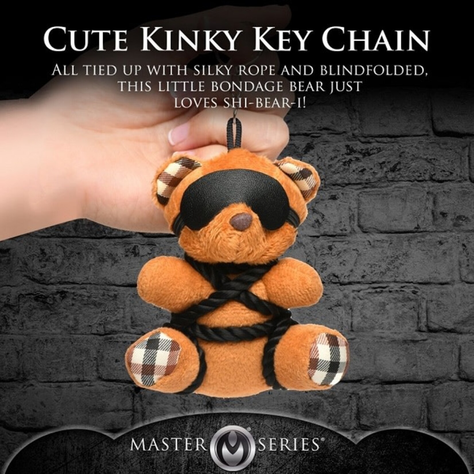 Master Series Master Series ShiBeari Teddy Bear Keychain