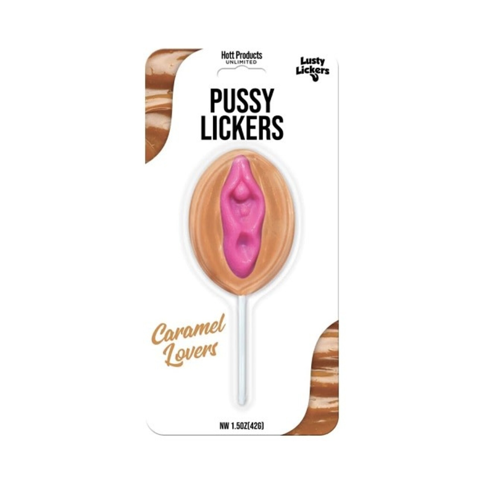 Hott Products Lusty Lickers Pussy Lickers Caramel Lovers