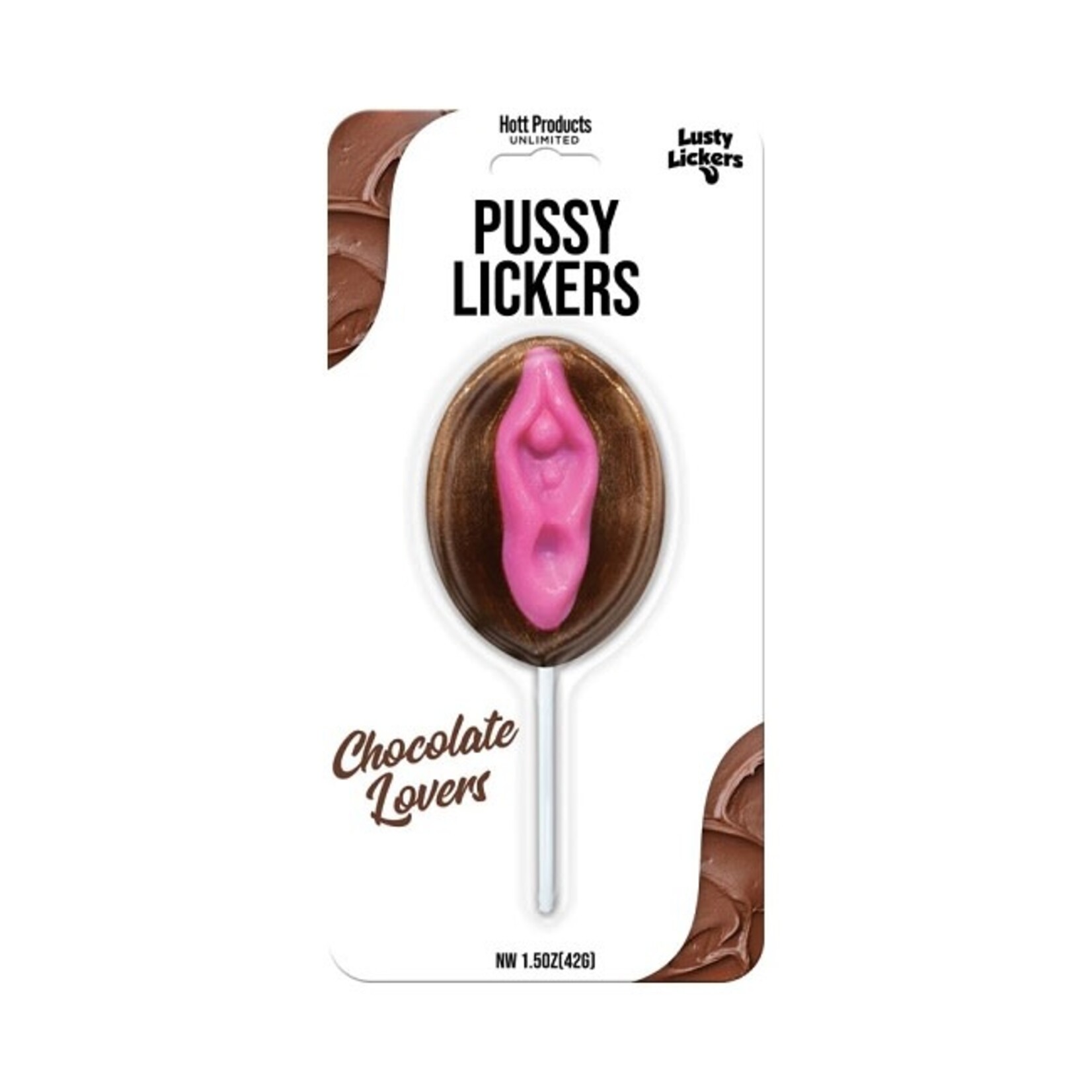 Hott Products Lusty Lickers Pussy Lickers Chocolate Lovers