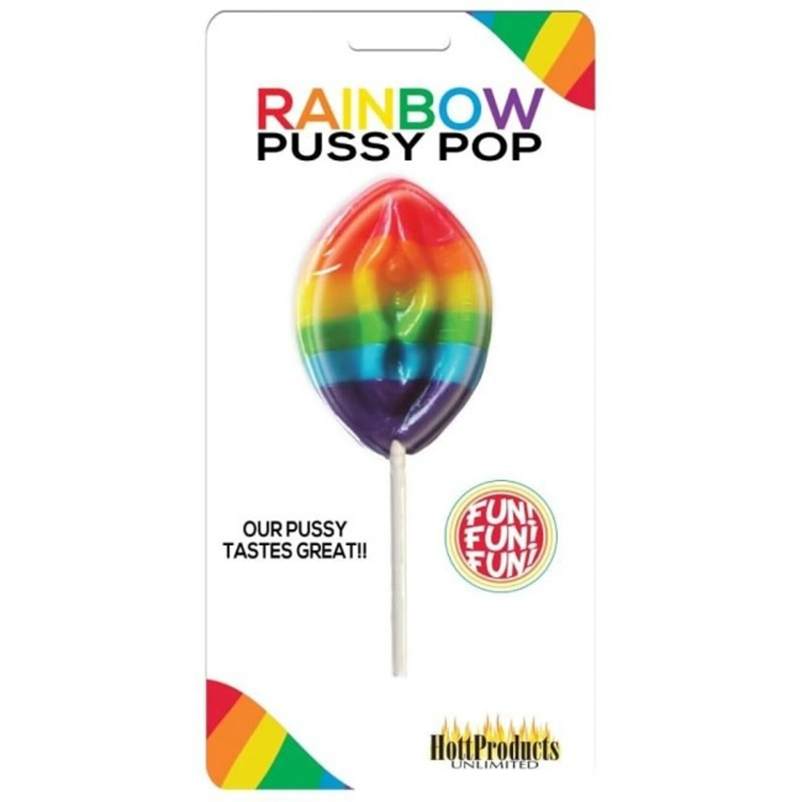 Hott Products Rainbow Pussy Pop