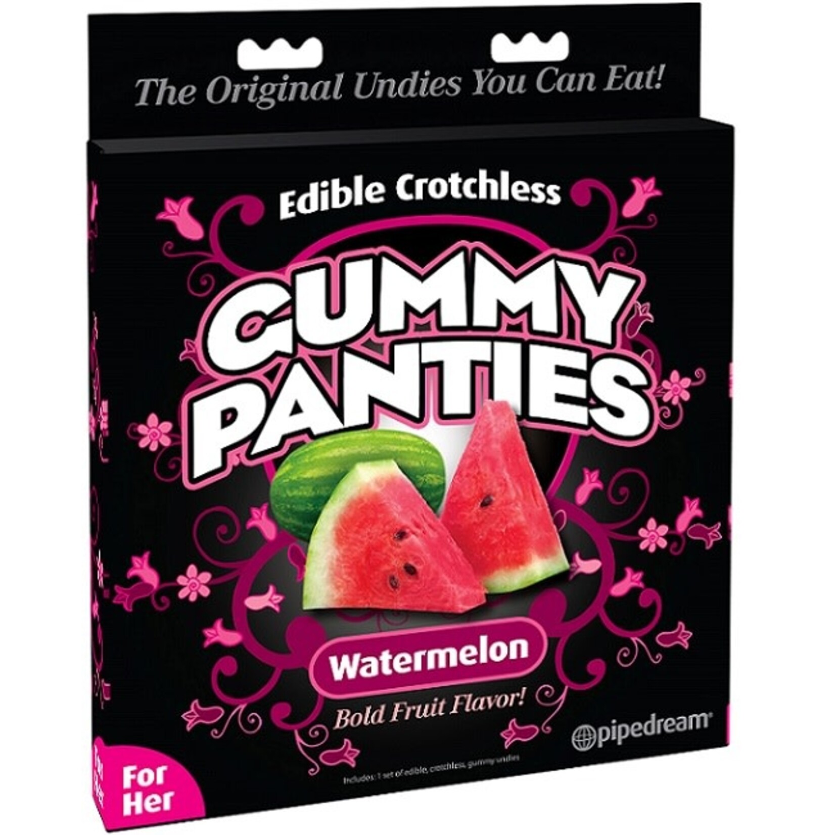 Pipedream Edible Crotchless Gummy Panties For Her